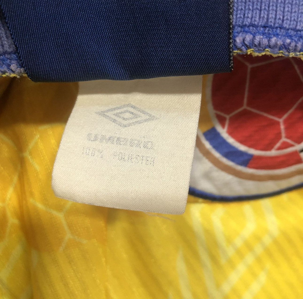 Colombia 94/95 home shirt