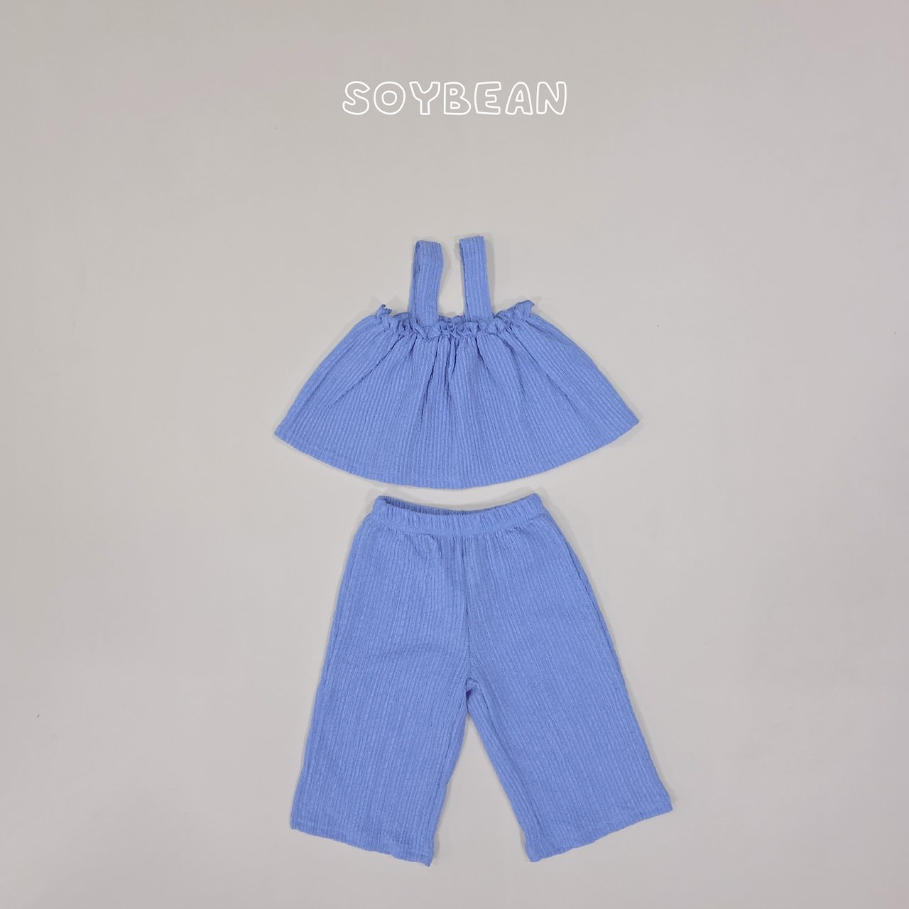 Soybean | Top&Pants set (Blue 100-110)