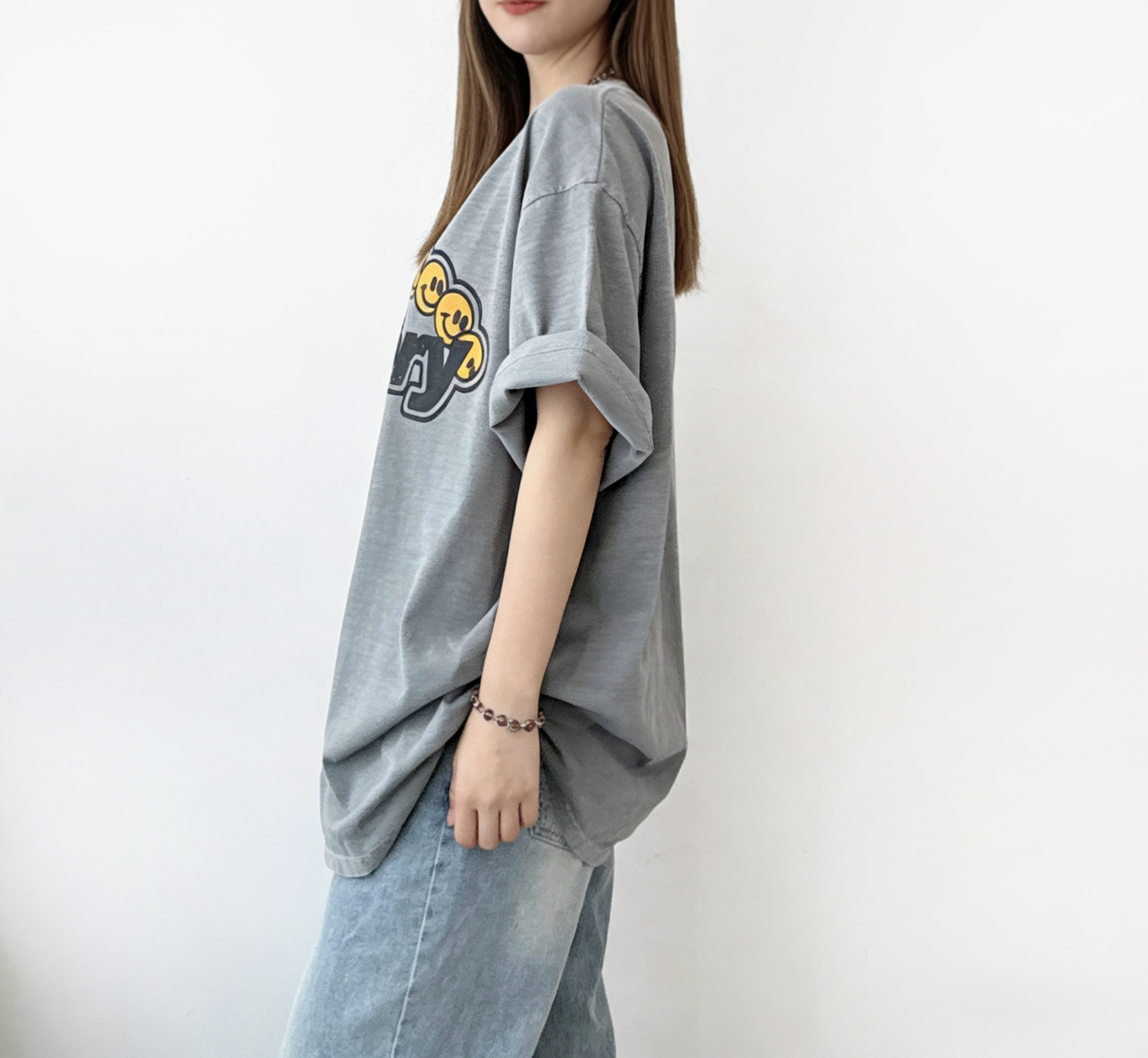 🌼初春優惠🍀 撞色Print Tee 