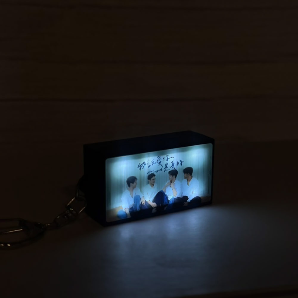 📦訂購 台灣限定 STORY 故事銀飾 我說愛你是真的 燈箱鎖匙扣