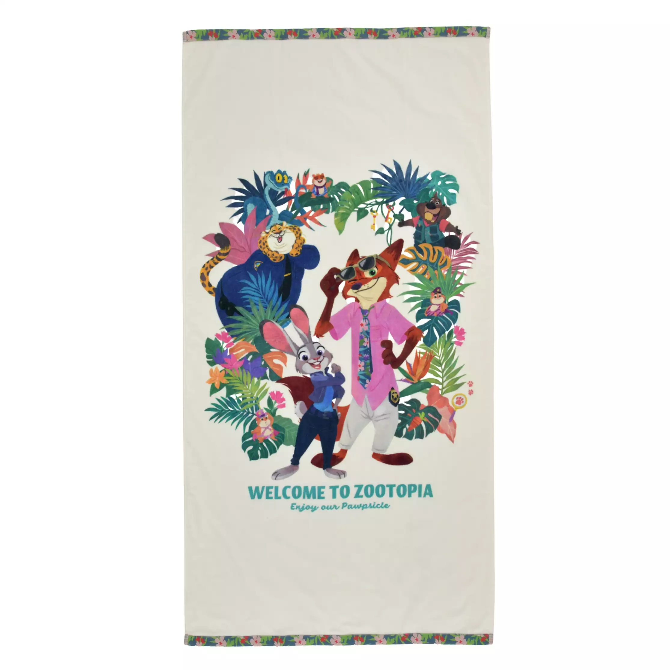 🌸 【預訂】Towel - TROPICAL ZOOTOPIA