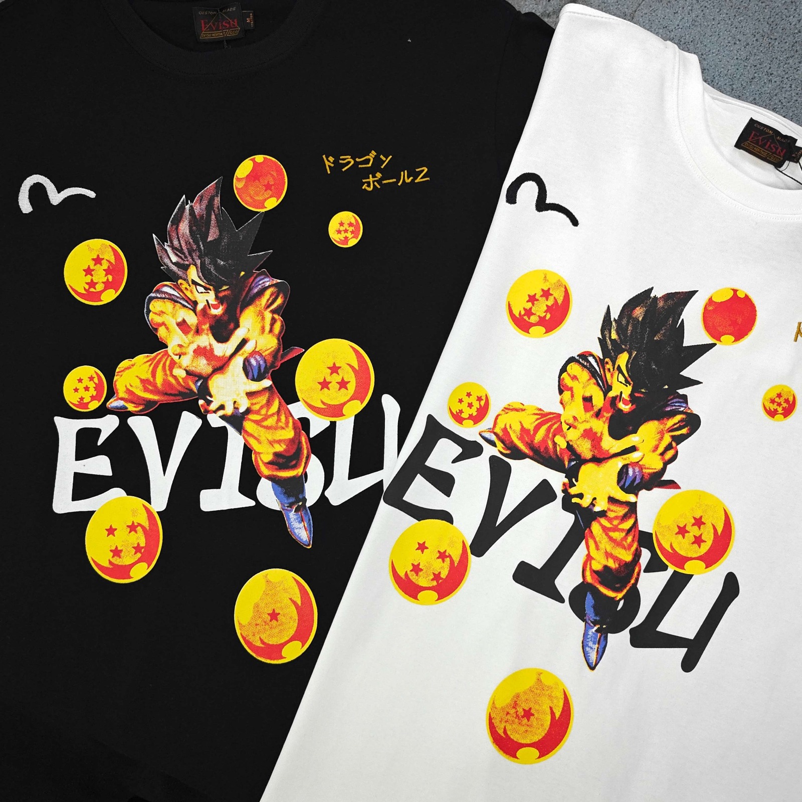 日本🇯🇵 EVISU x Dragon Ball 主題印花短袖Tee