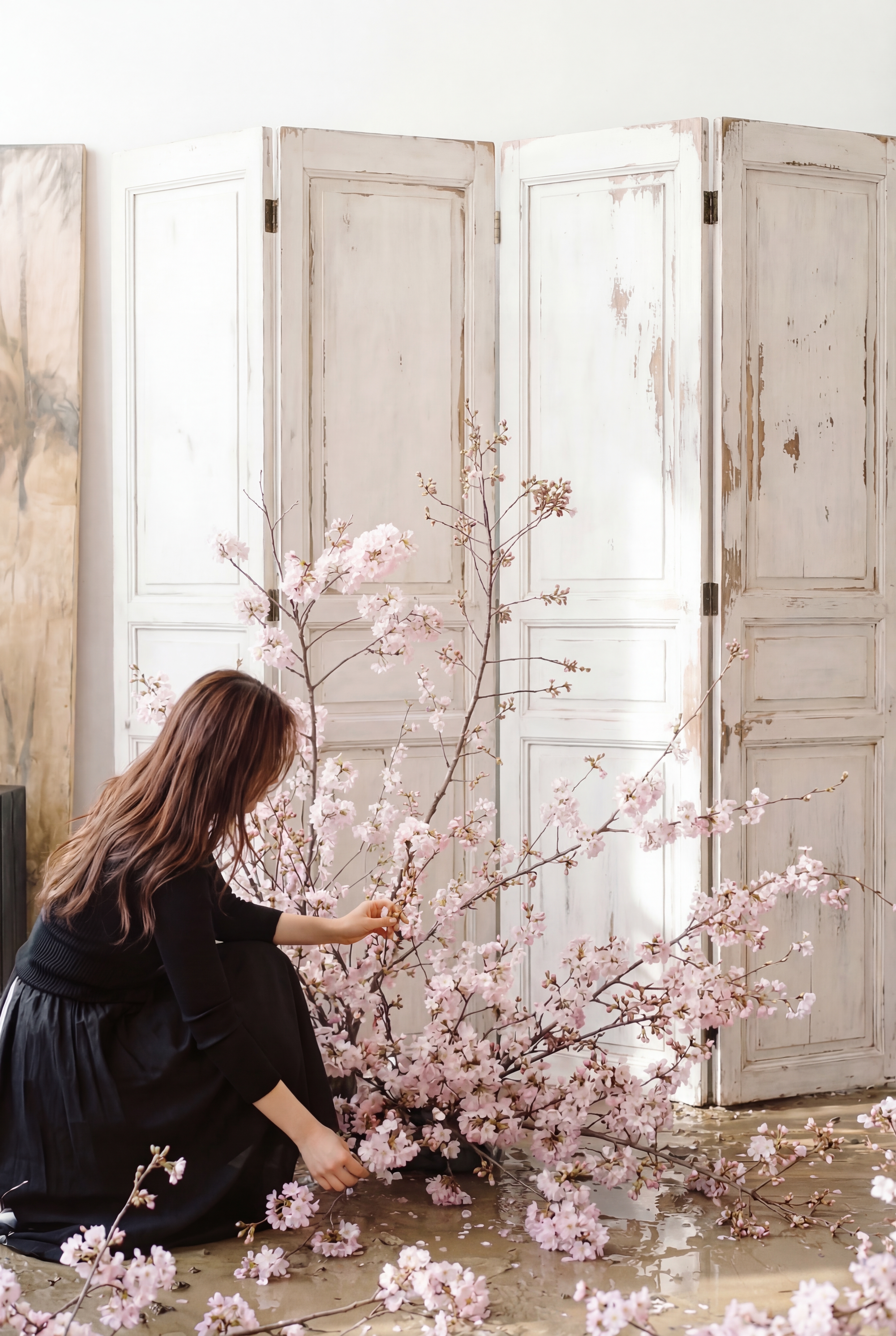 (New)春日櫻花🌸花藝屏風設計課 （佈置系列）