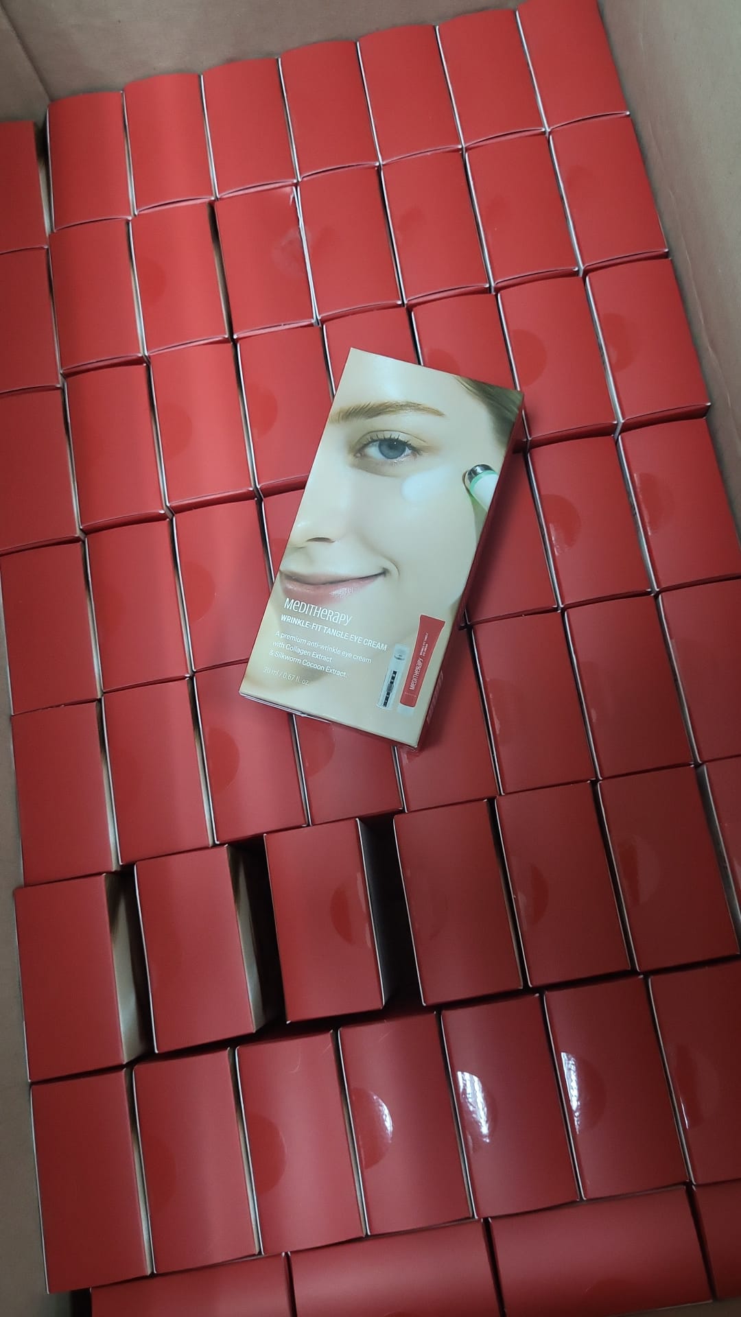 韓國 MEDITHERAPY 緊緻修復彈力眼霜+眼部按摩儀套裝 (現貨品)