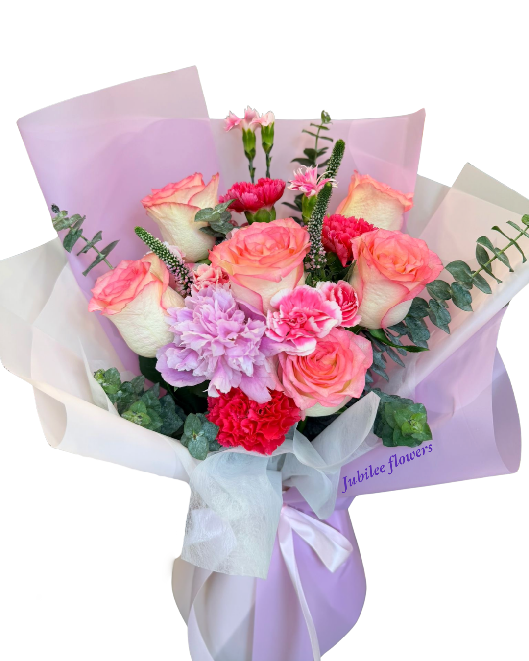 愛莎玫瑰混合花束