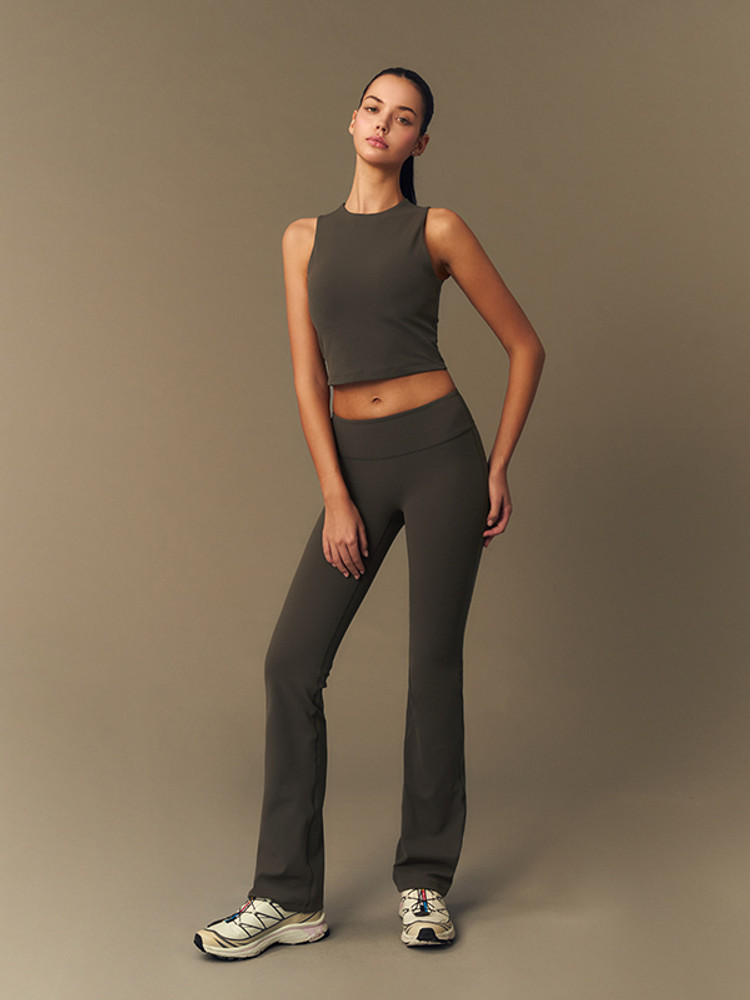 【雲感微高領Tank Top】預購_高強支撐Compression Round Neck Tank Top by Grandeline