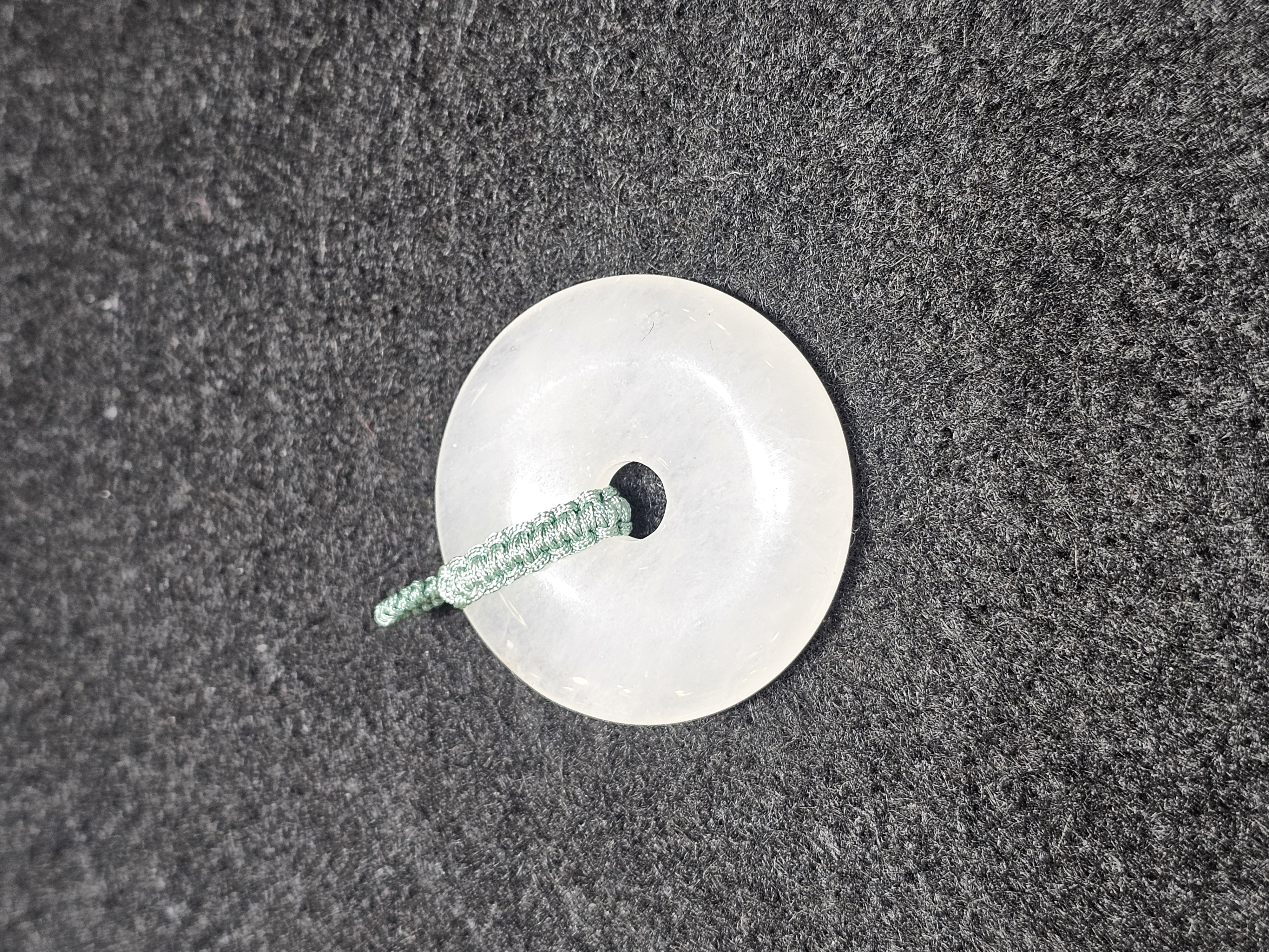 白東寧玉平安扣吊咀