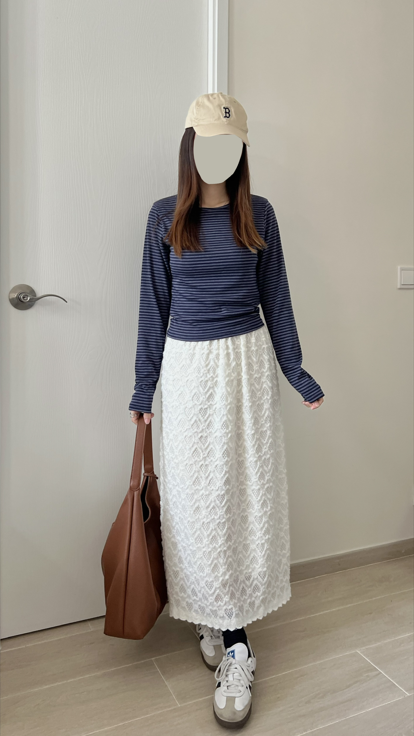 甜甜價 莓果親膚間條衫 現貨