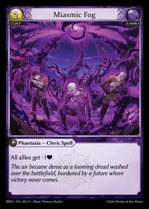 Miasmic Fog / RDO-401 (U)
