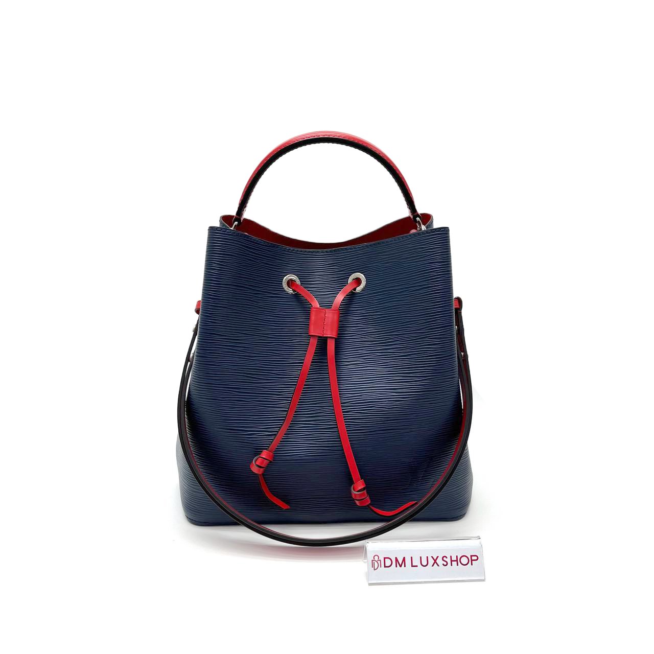 LV Navy Blue Epi NeoNoe MM