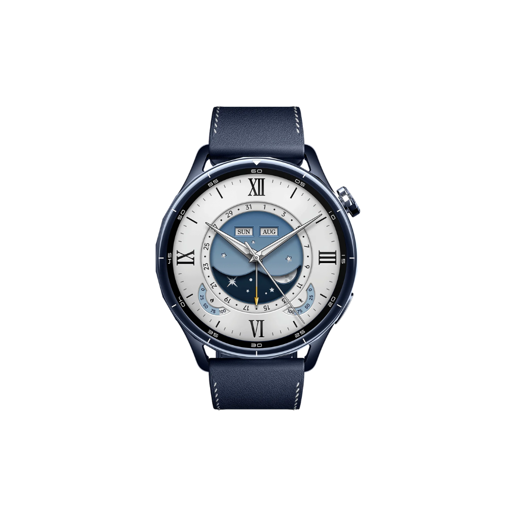 Xiaomi 小米 Watch S5 46mm 藍色真皮錶帶 智能手錶 香港行貨