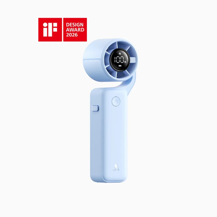 Aecooly AirGimbal 多合一旋轉高速風扇 PF04白色