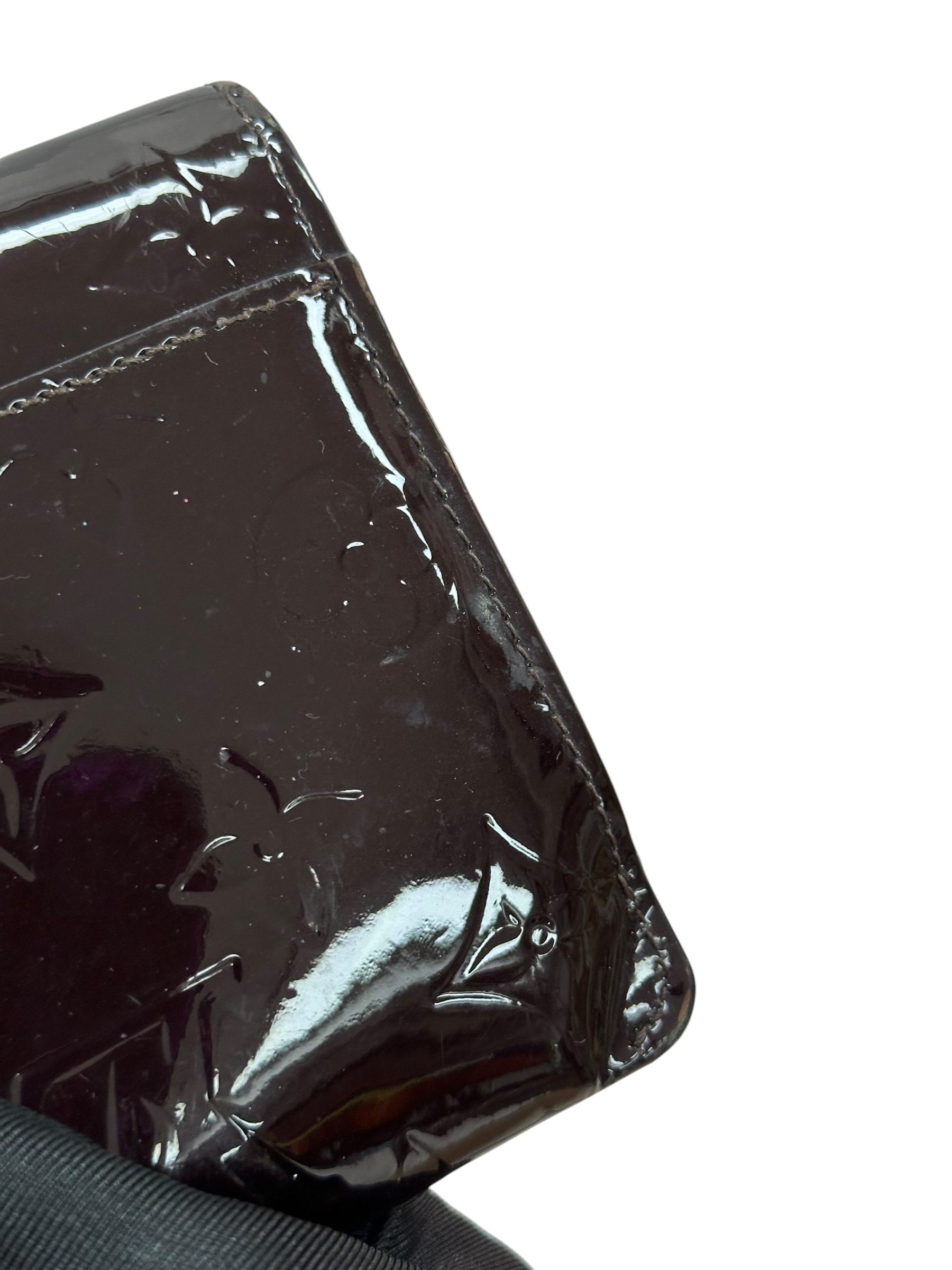 Pre-owned Louis Vuitton Monogram Vernis Pochette Félicie chain wallet / Product Code: 081203