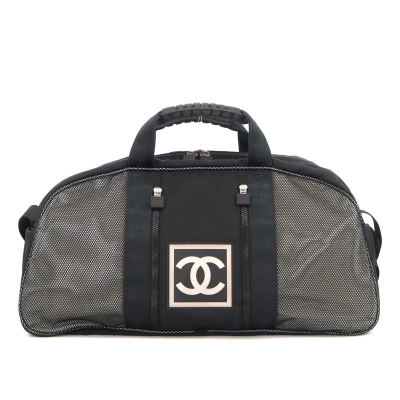 Chanel Sport Line Mesh Nylon 2ways Duffle Bag
