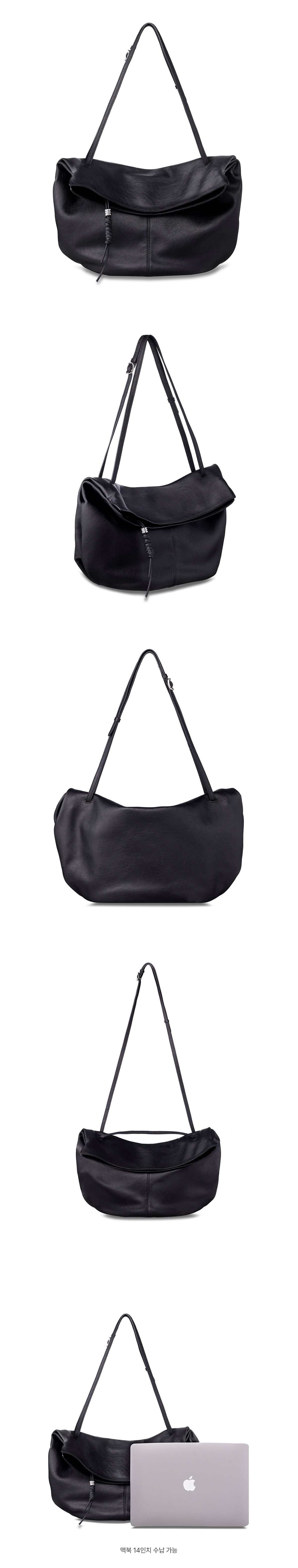 LOEUVRE Sac de Arche Shoulder Large 復古編織流蘇大容量皮革肩背包