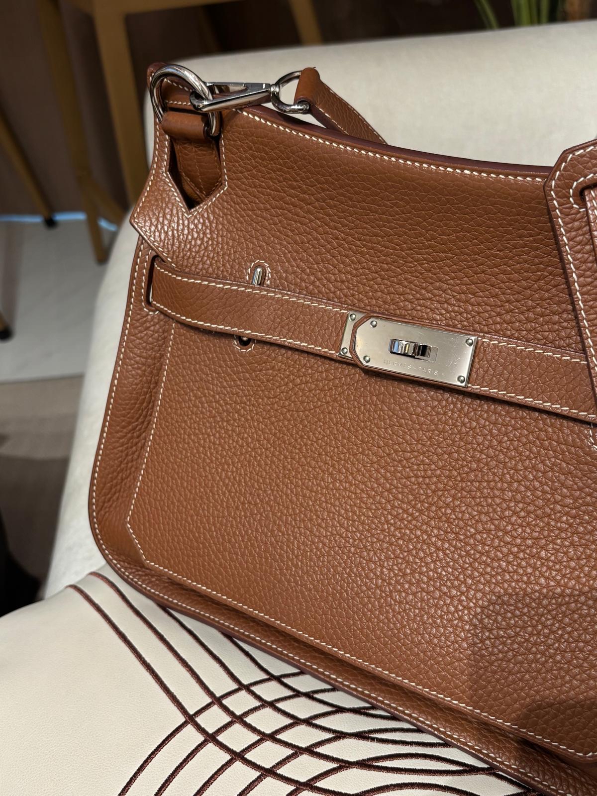 Hermes Jypsiere 31 Stamp [R] 金棕色銀扣 100%Authentic, 95%New ✅Dust bag