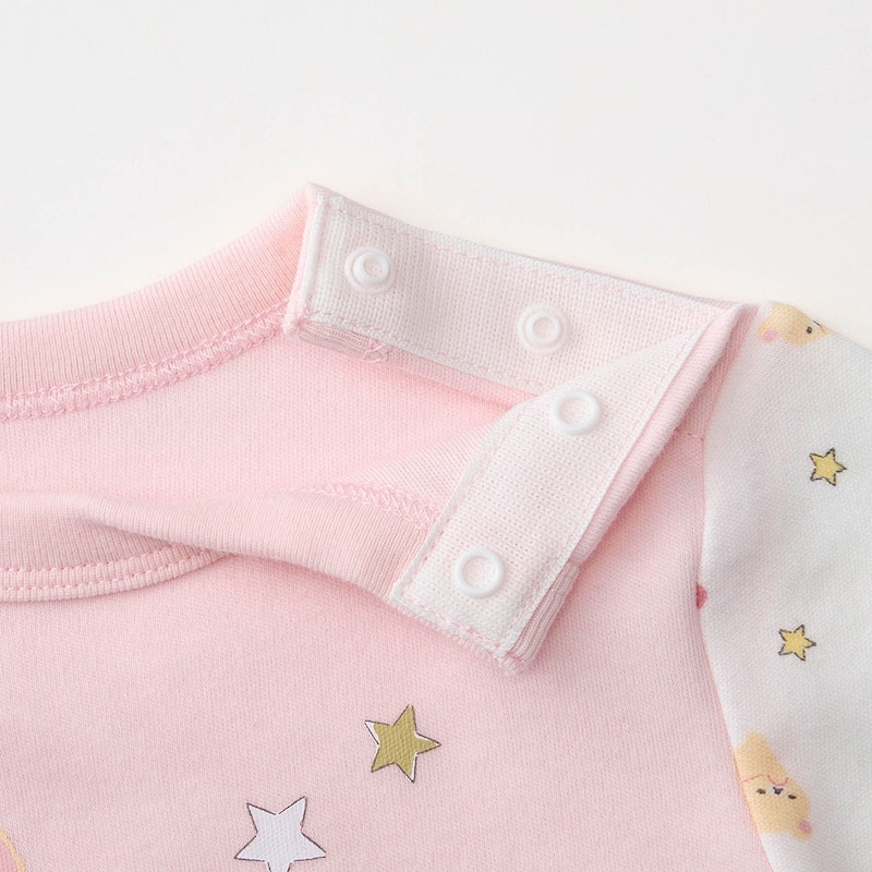 🇯🇵預訂 日本直送🇯🇵Rilakkuma Baby鬆弛熊系列兩色人物印花包腹短袖家居服上下套裝