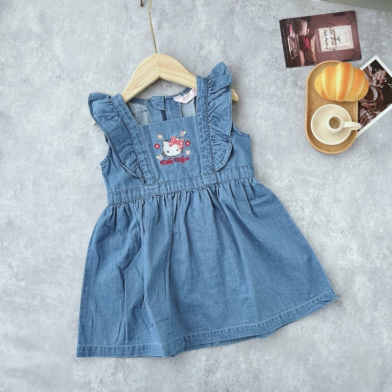 A0106 Kitty牛仔連身裙