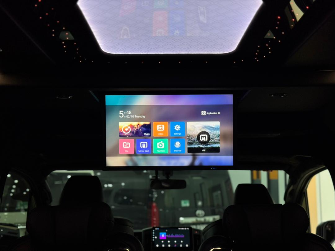 HIACE ROOF TV 