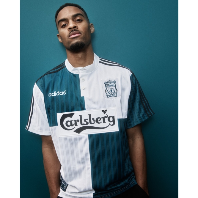 #少量現貨 🟢⚪**經典重現！Adidas Bringback Liverpool 利物浦 1995-96 作客球衣 (可加印字章) KA8093