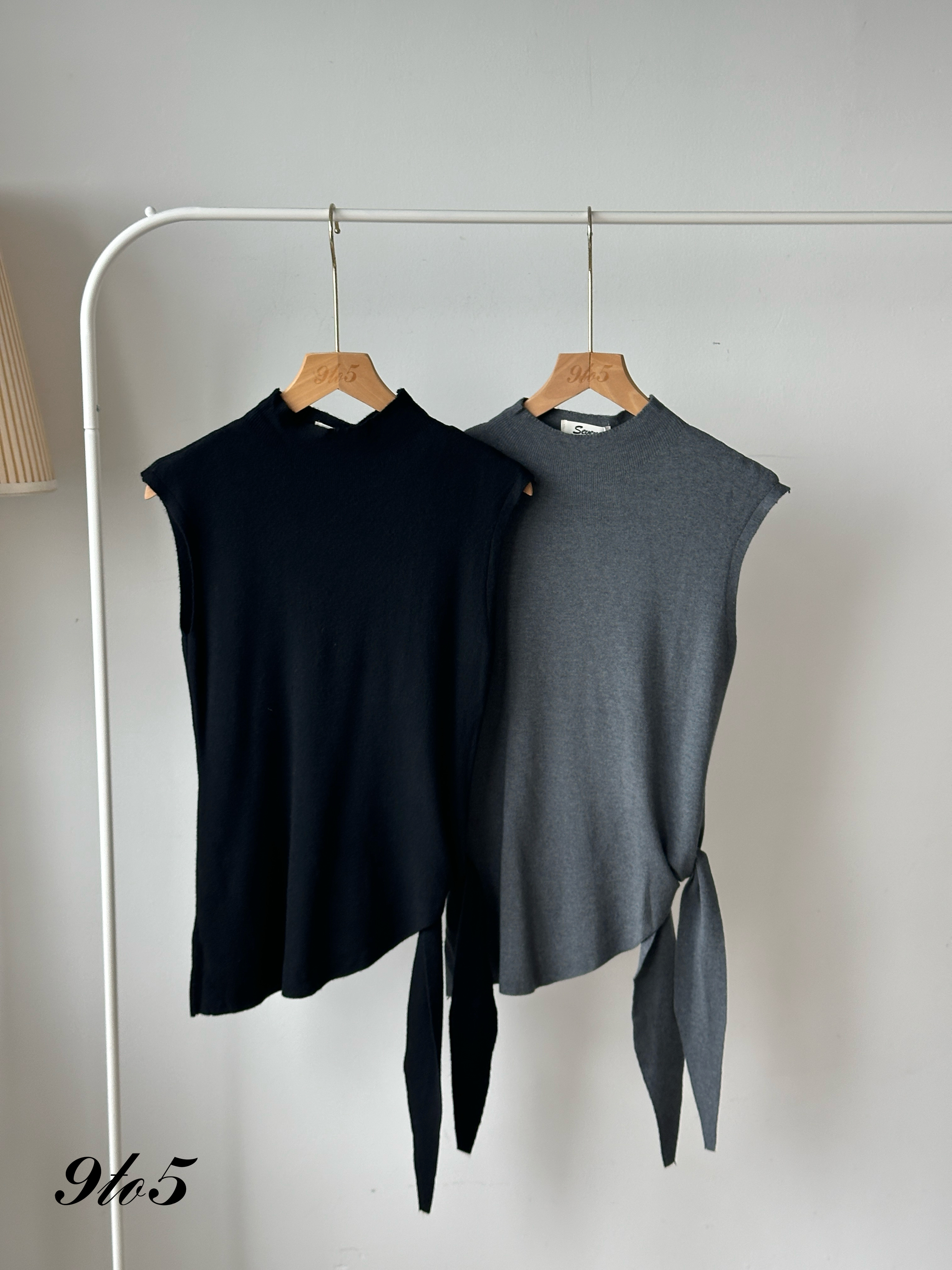 T4065 Mock Neck Knit Top - 4 Colors 