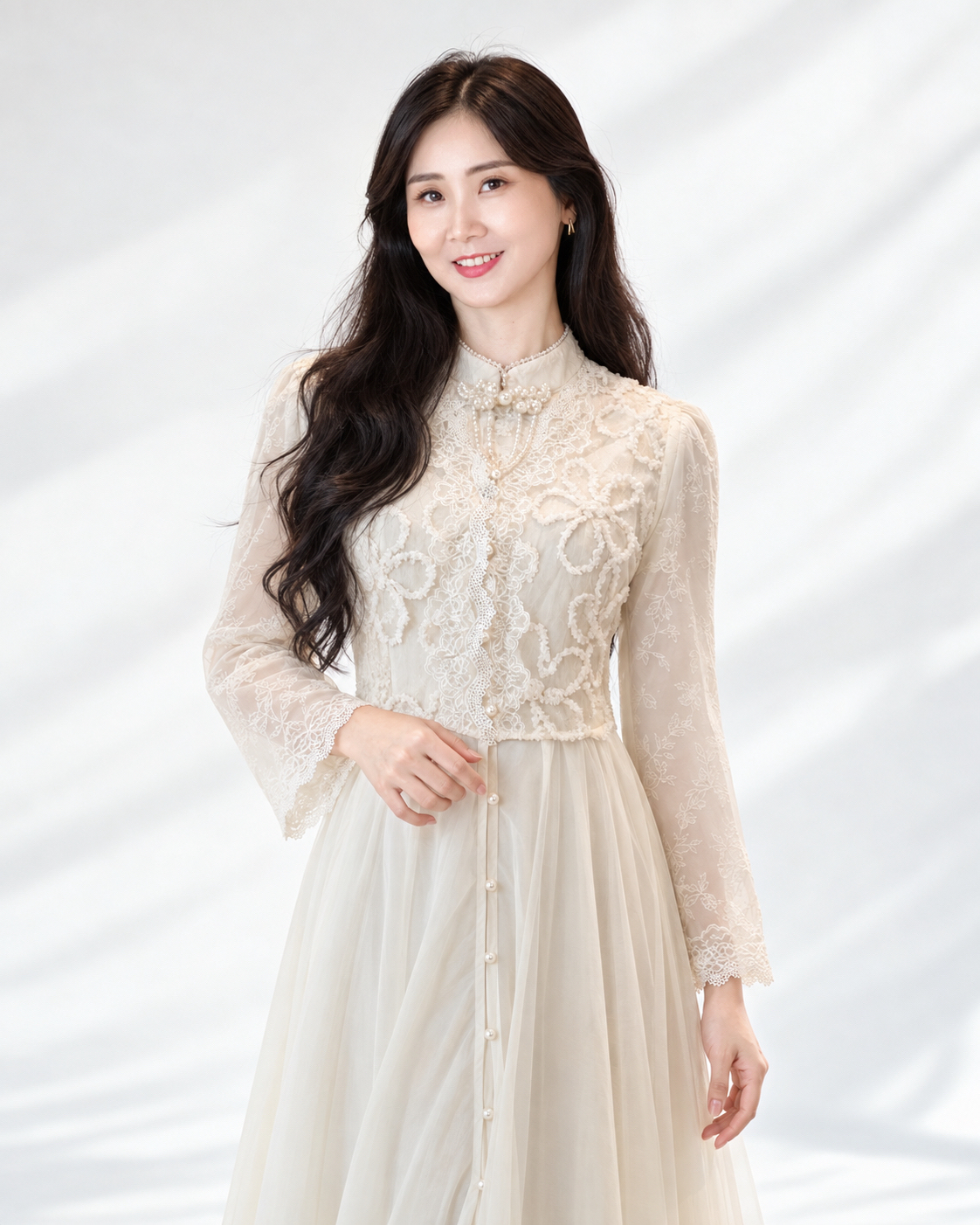 5169 Oriental Grace Two-Piece Set Wear