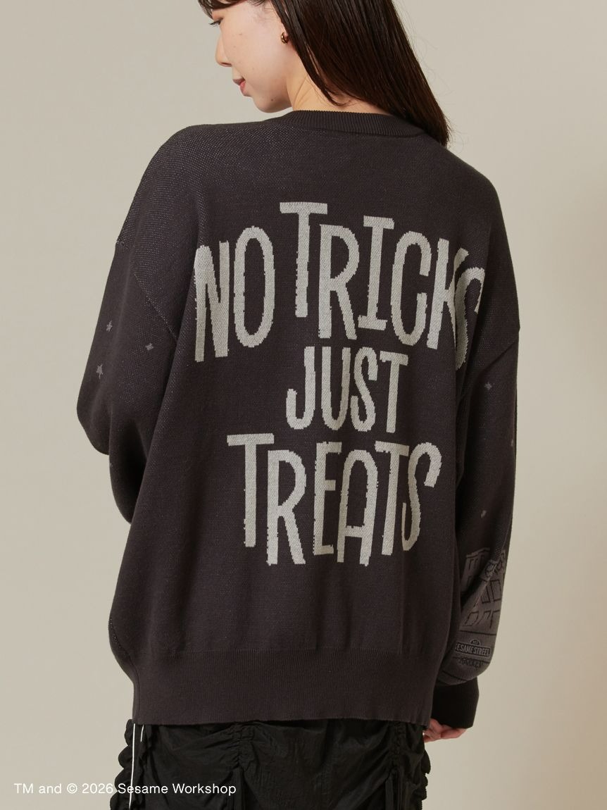 🌸 【預訂】Knitwear - HAPPY HALLOWEEN -NO TRICKS, JUST TREATS
