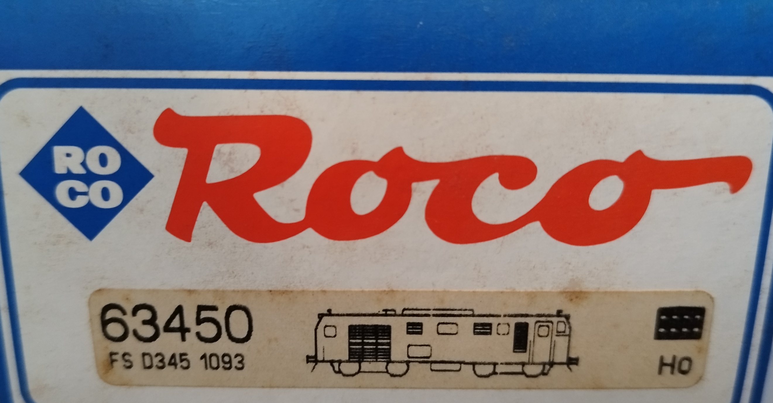 Roco FS D. 345 Diesel locomotive HO D. C. 2-Rail 
