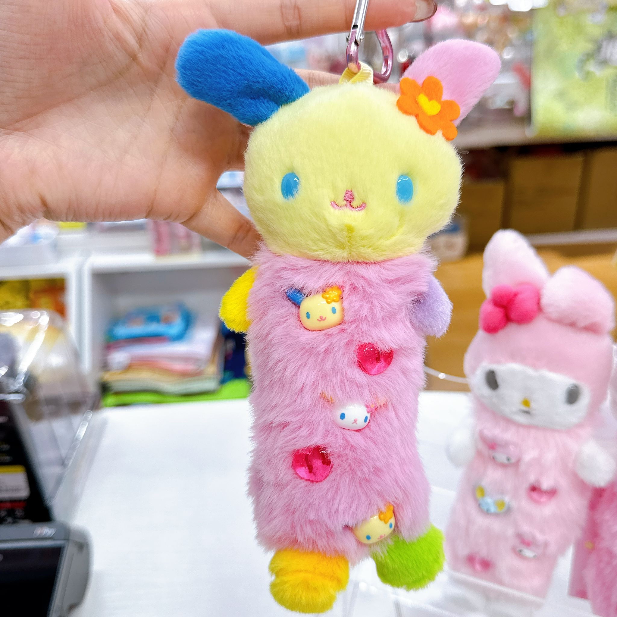 日本直送 Sanrio 3D珠子拉鍊掛袋