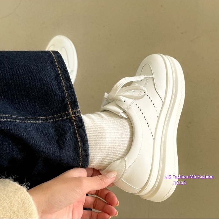 R6208 韓國🇰🇷真皮厚底sneakers