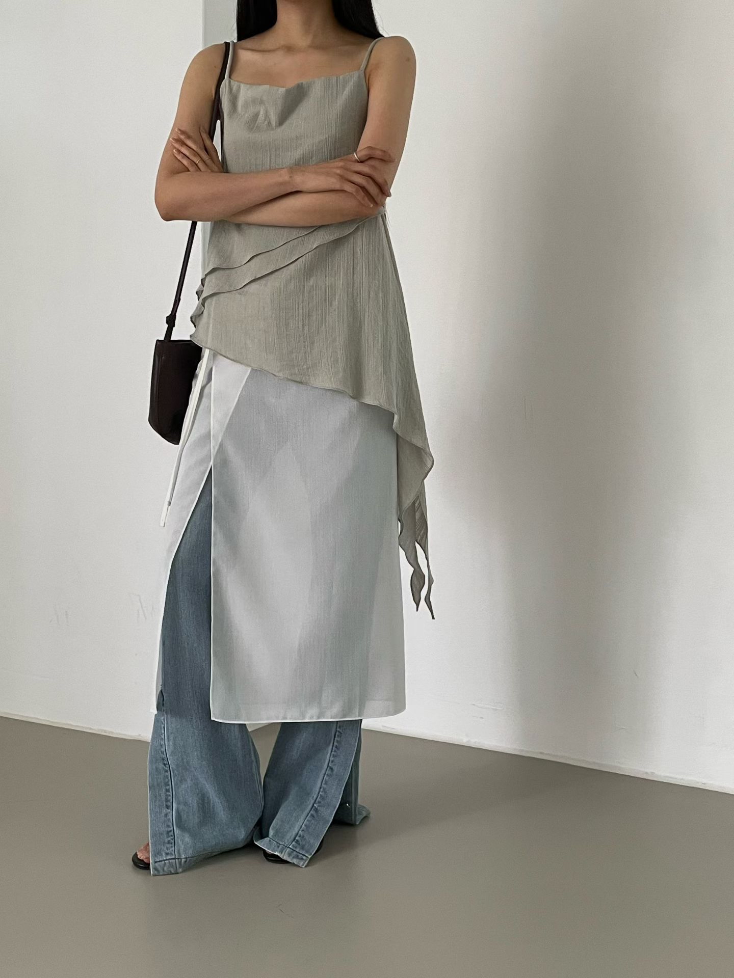 東大門女裝Find | layer sleevess 