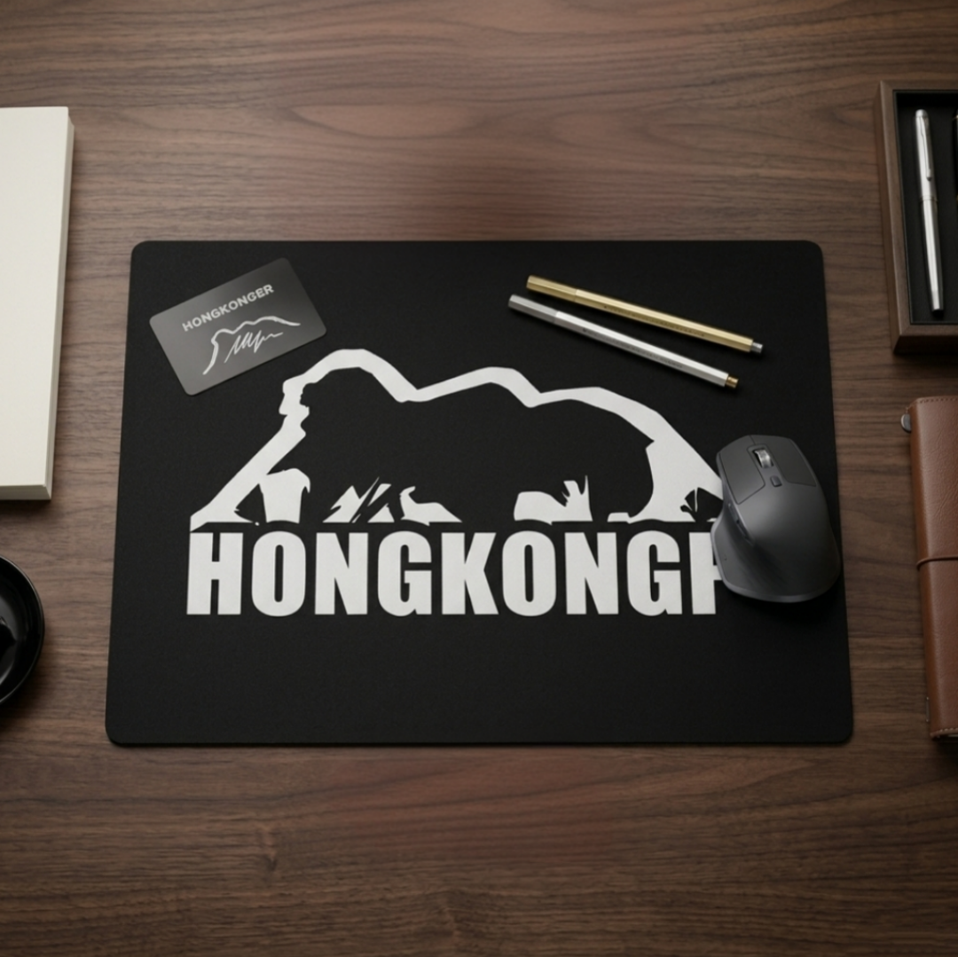 HONGKONGER 特大枱墊 / 滑鼠墊 (Desk Mat / Mouse Pad) - 可訂造尺寸 | 辦公室 Setup・防滑防水