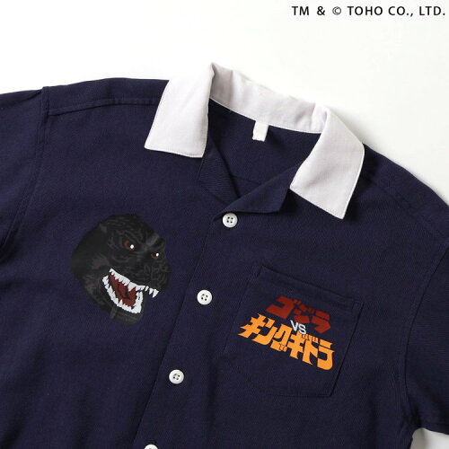 🆕【⭐訂購⭐】🇯🇵日本直送🌀❣#親子裝❣#Gorzilla 刺繡襯衫［2款選］🌀[ELFA-0187][260724]