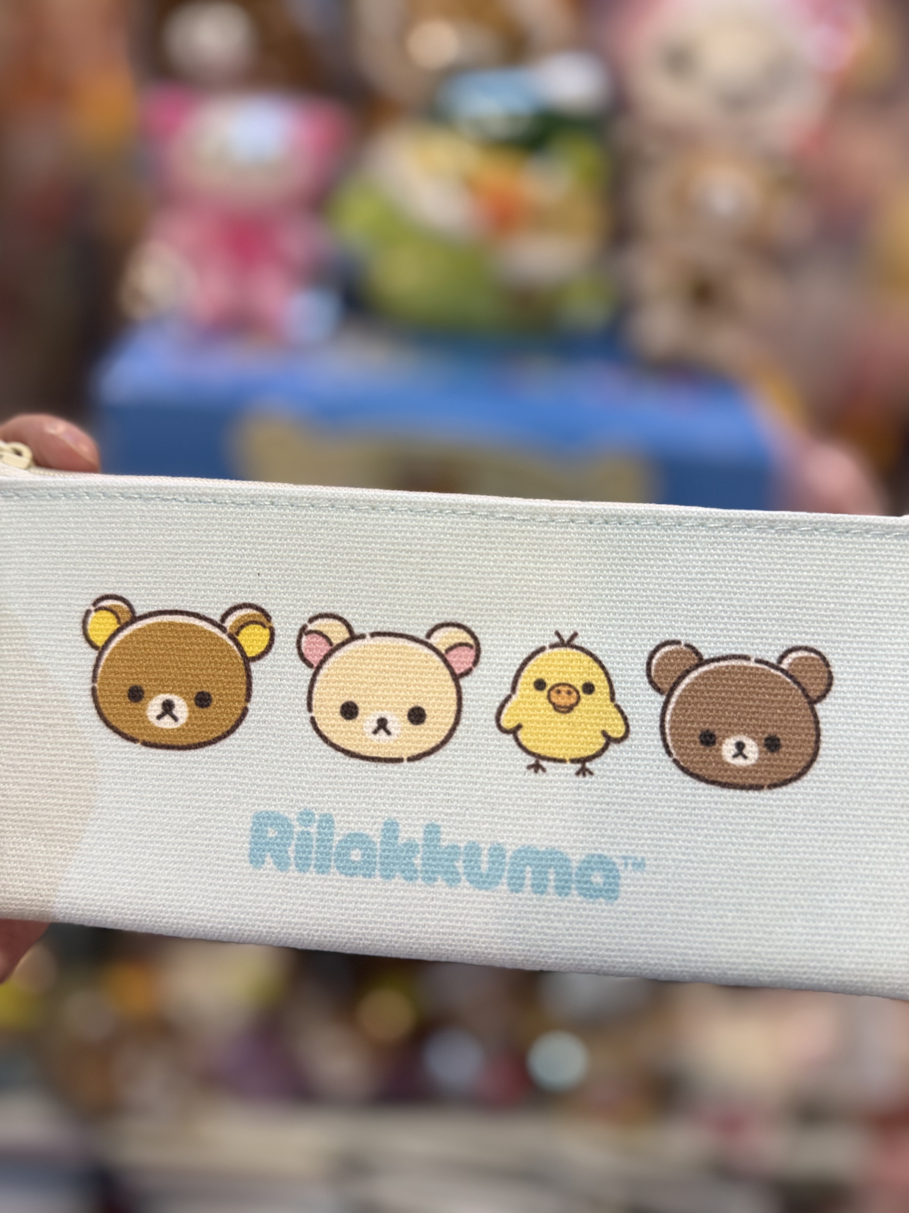 《現貨》全新Rilakkuma瓦瓦貓系列筆袋