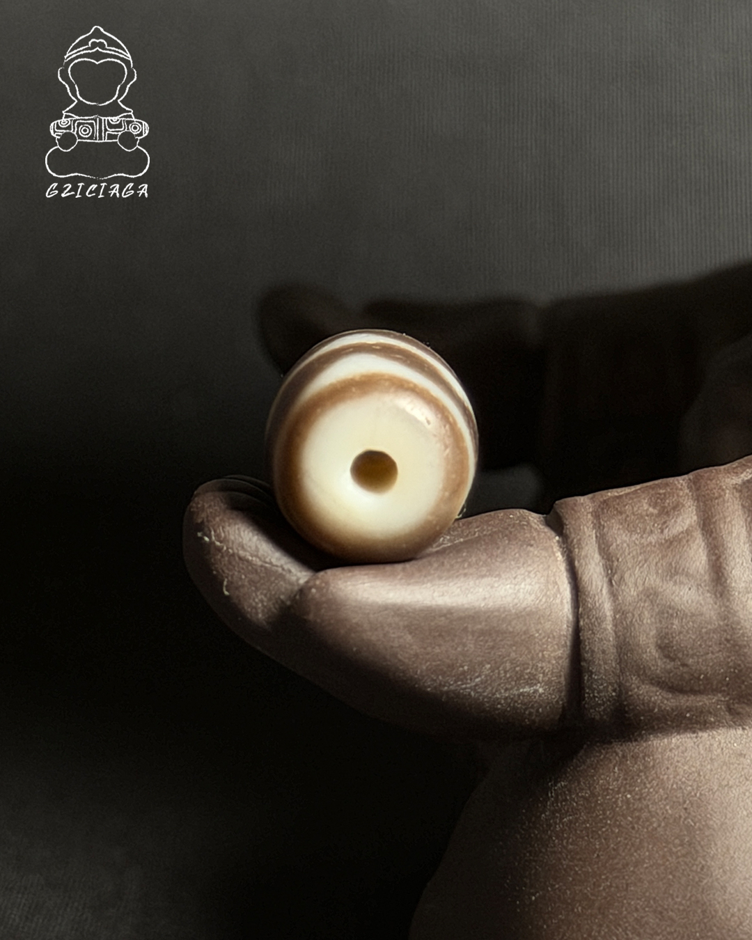 金剛三眼小桶珠