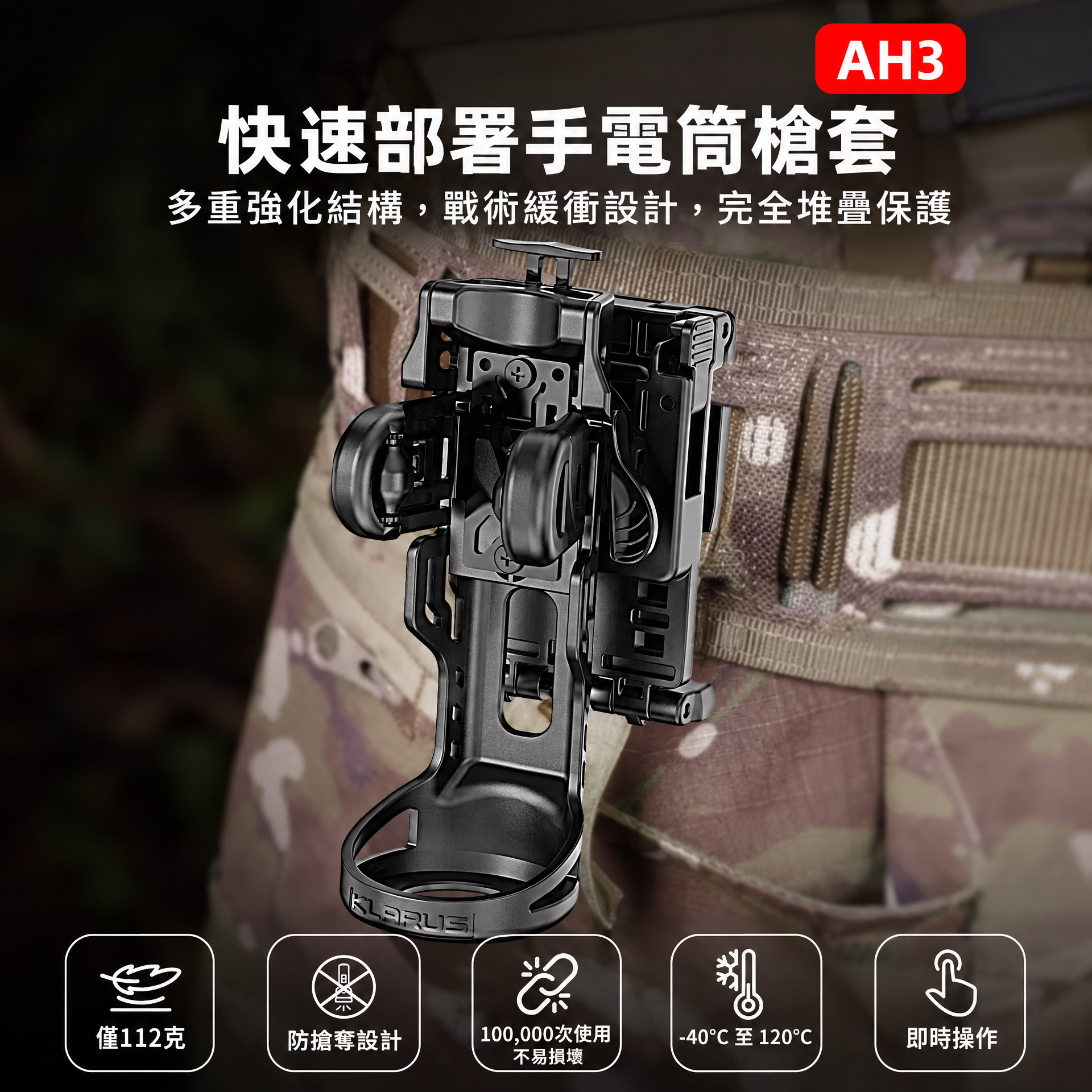 KLARUS AH3 Holster