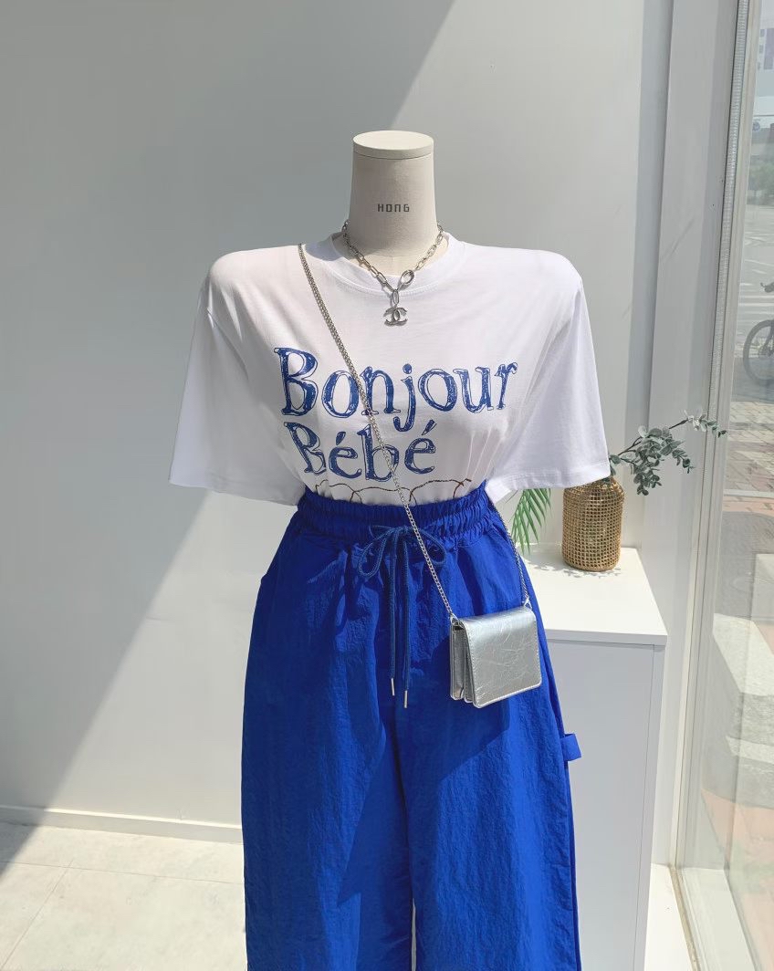 221433 “Bonjour  Bebe” Tee