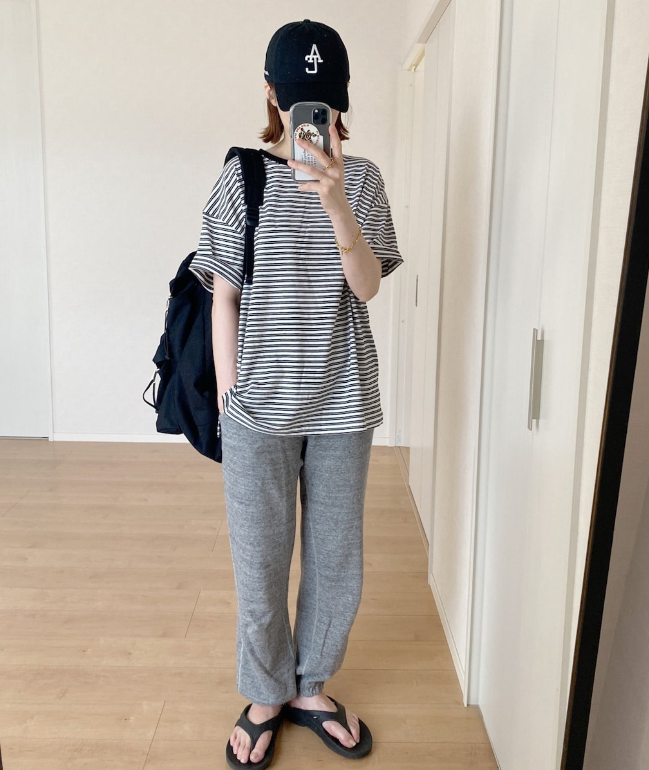 日本拼款間條衫