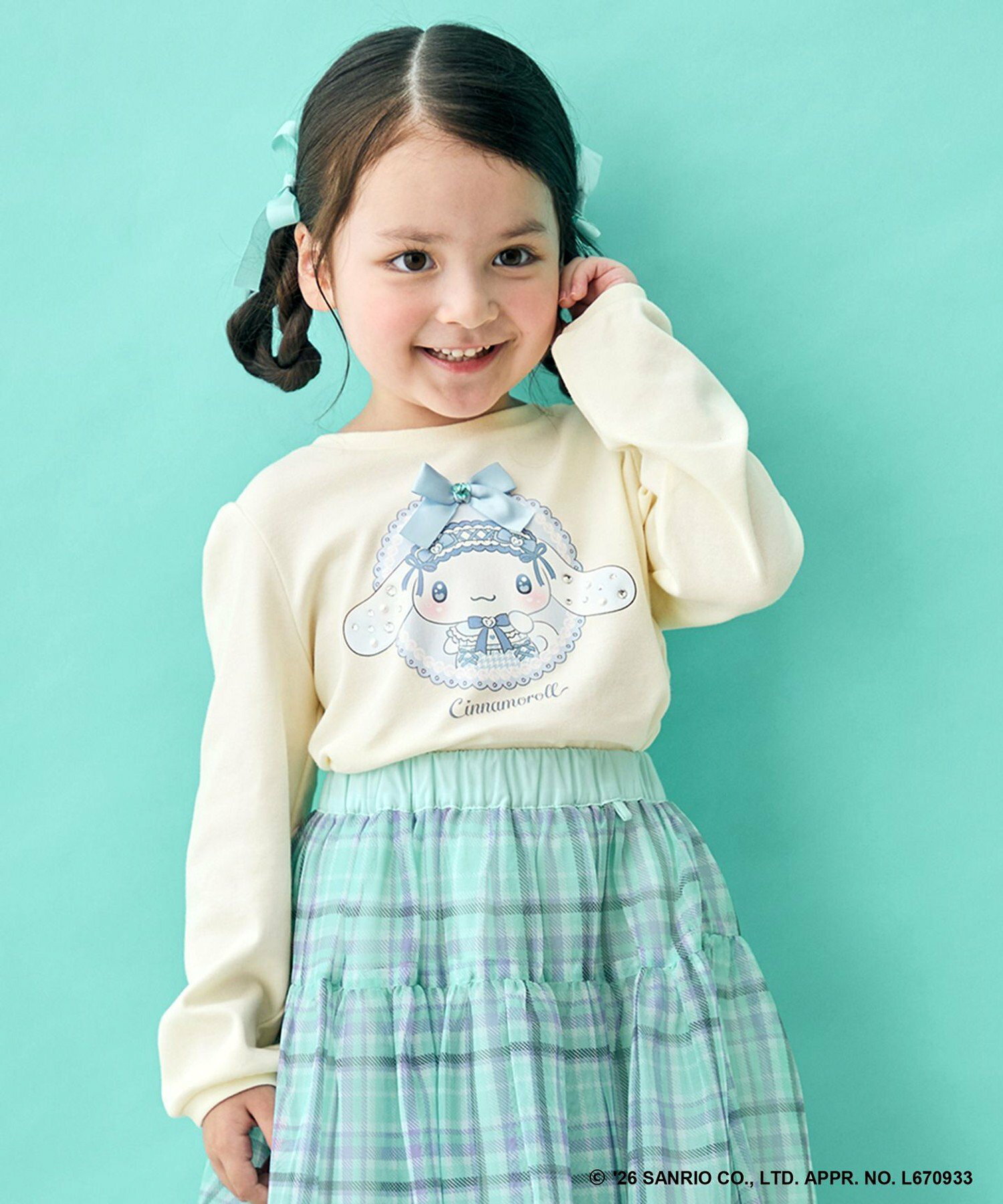 🆕【⭐訂購⭐】🌀 🇯🇵 日本直送 #Sanrio 寶石 緞帶 蕾絲 長袖Tee［3款選］🌀 [ELJA-0202][261122]