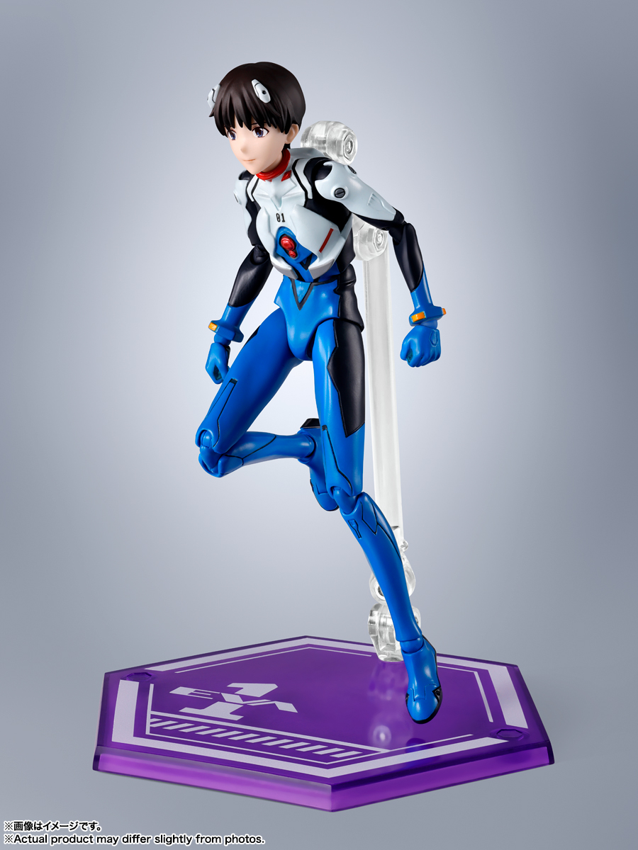 (預訂訂金 $100) (總價 $392) Bandai S.H.Figuarts EVA 新世紀福音戰士 碇真嗣 (行版) SHF Evangelion Shinji