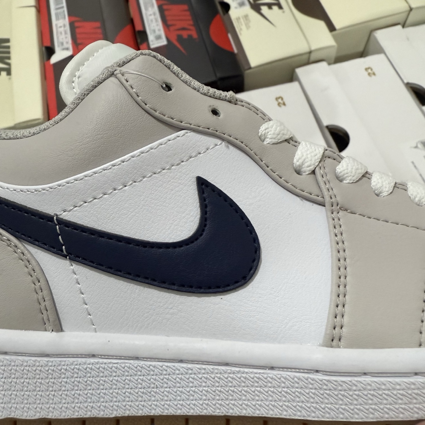 Nike Air Jordan 1 Low 'Cement Fire Red' 553558-060