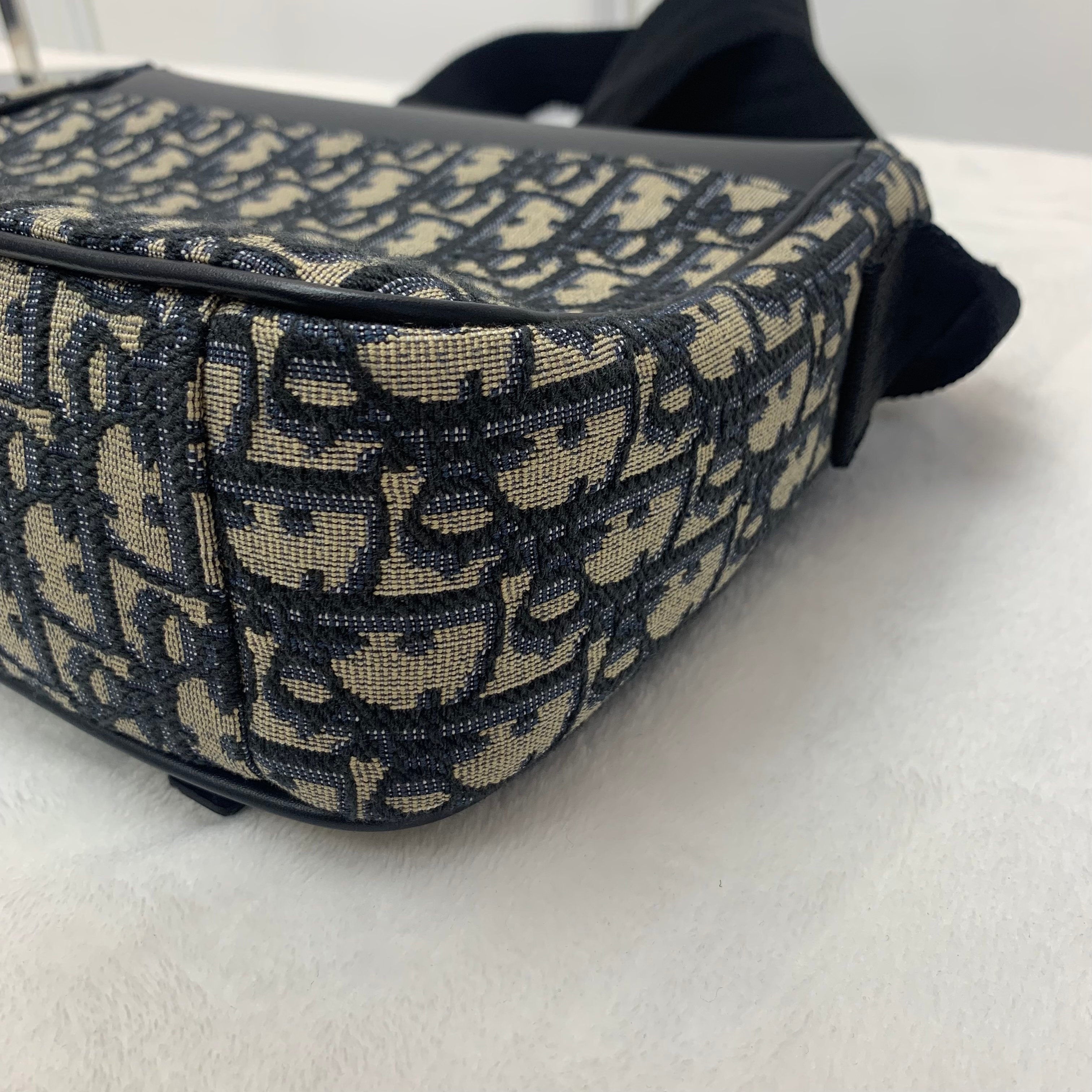 Dior kids郵差包 Dior Oblique 小牛皮郵差包 童裝