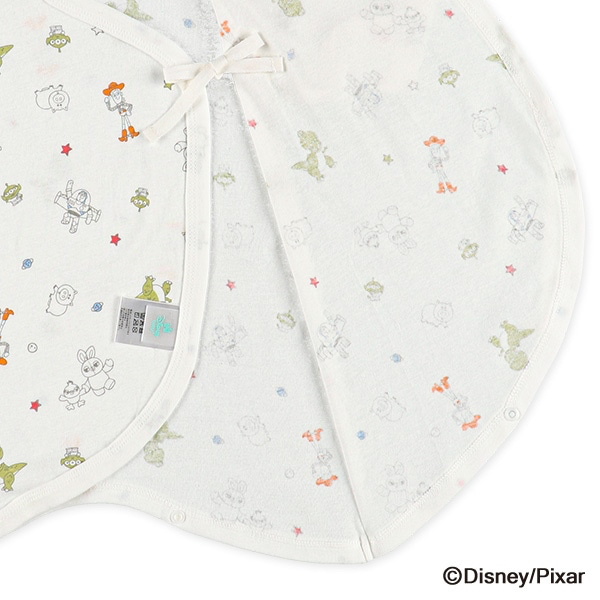 🇯🇵預訂 日本直送🇯🇵Toy Story新生兒印花綁帶純棉蝴蝶衣打底兩件套（四季款）