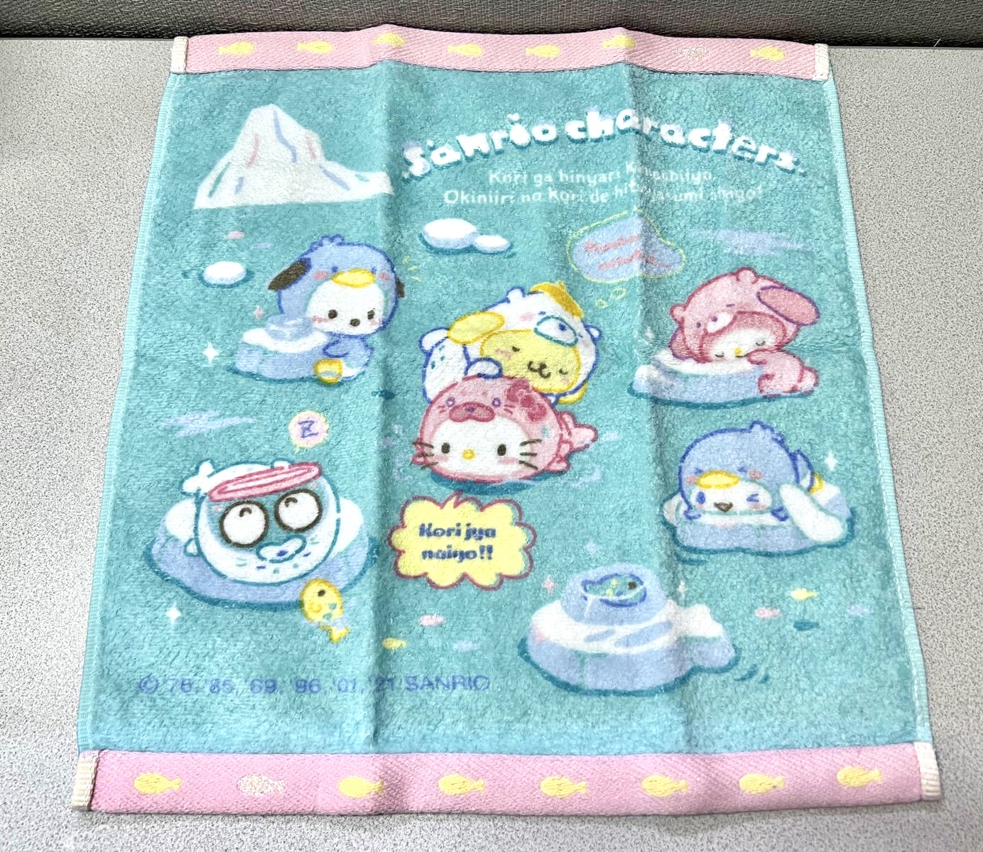 🎌日本直送🎌Sanrio 卡通 100%純棉洗面毛巾