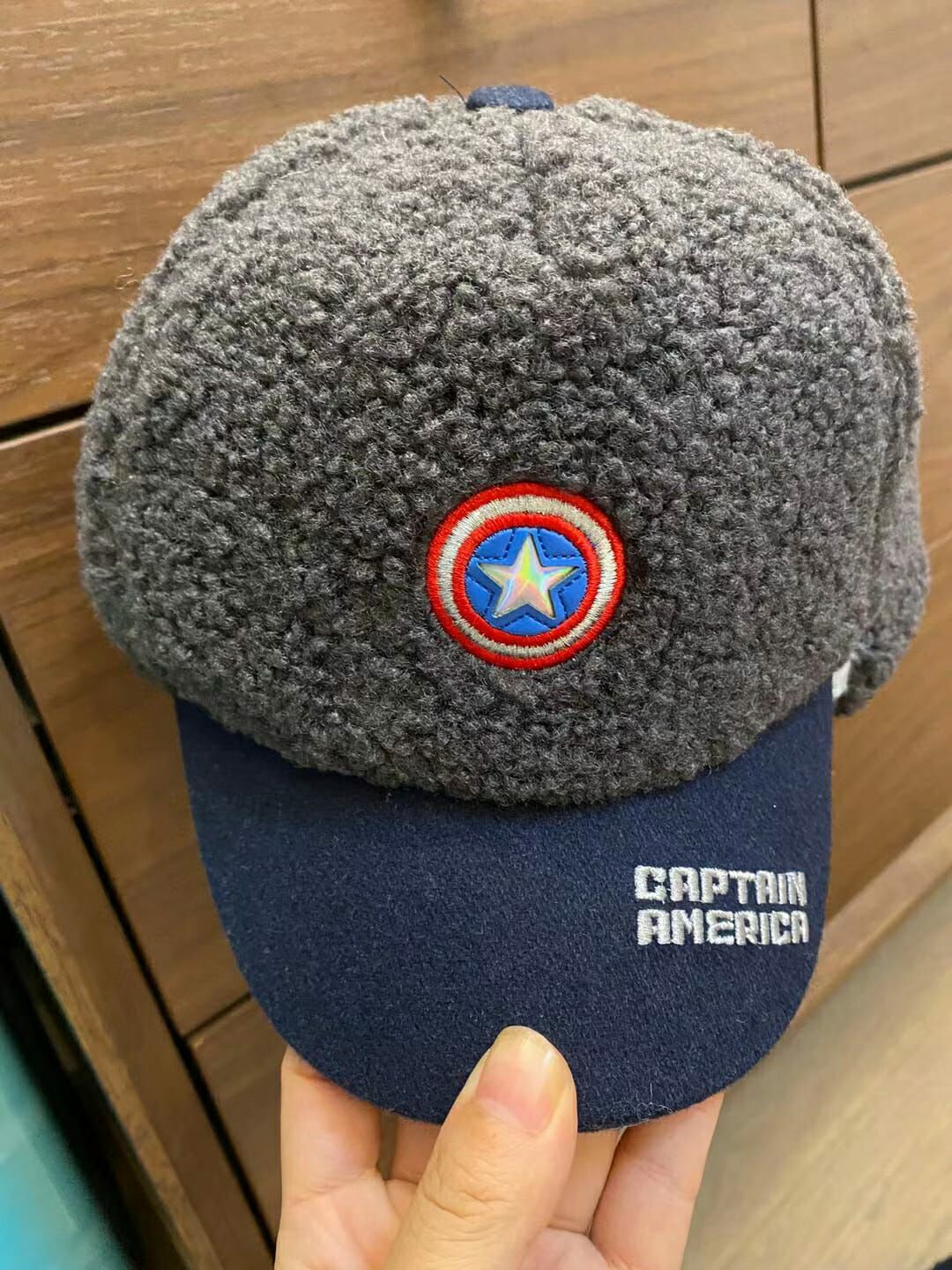 韓國進口 Marvel兒童毛毛帽 - 1件 - 現貨