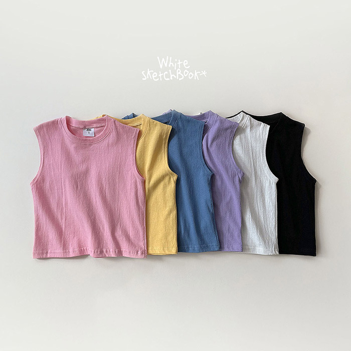 🇰🇷WhiteSketchBook背心