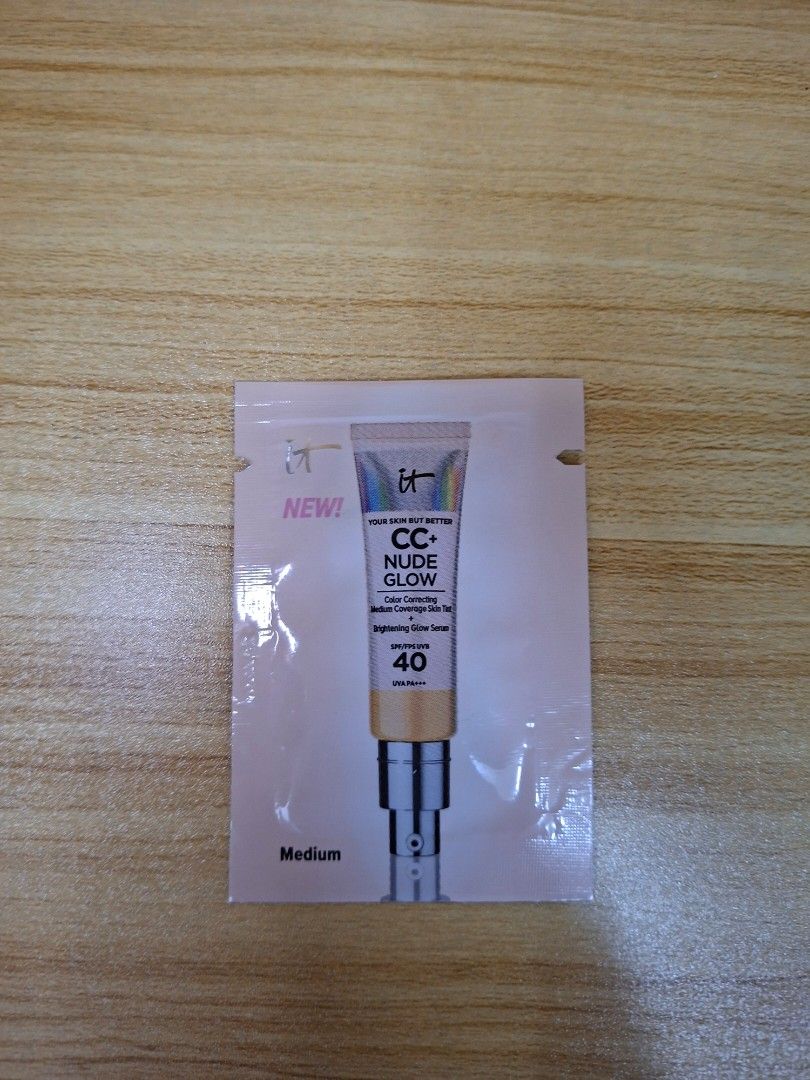 IT Cosmetics CC+ 裸光 - 中度覆蓋粉底 SPF/FPS UVB 40 UVA PA+++ 1ml 試用裝