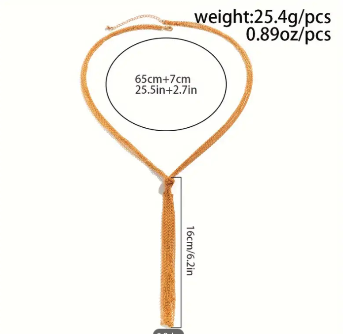 Tassel Chain Necklace