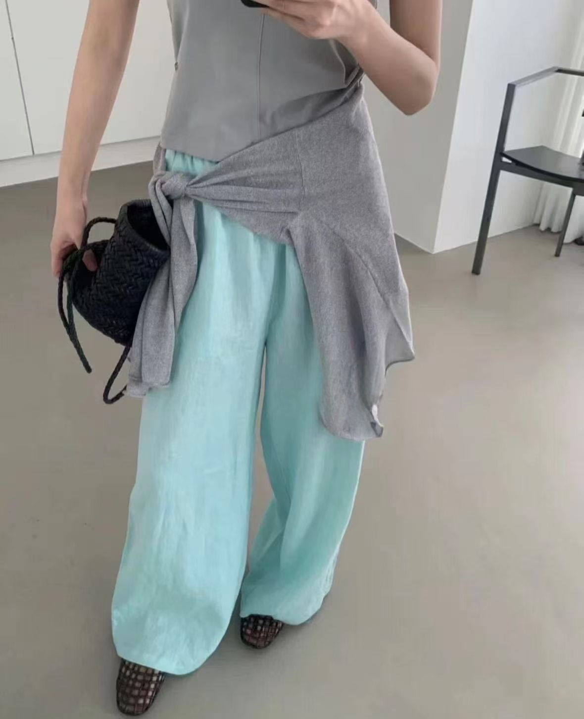 221203 薄料長褲