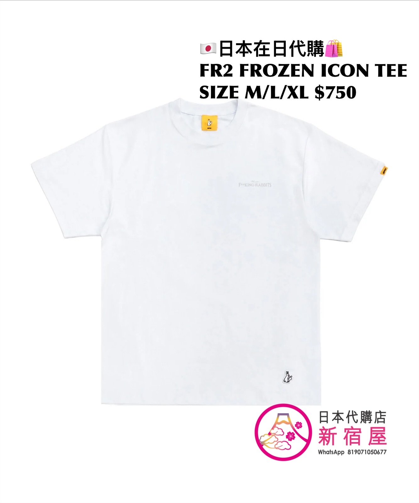FR2 FROZEN ICON T-SHIRT